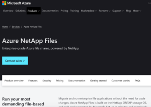 Microsoft Azure NetApp Files